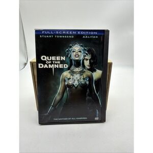 Queen of the Damned Full Screen Edition DVD Aaliyah Stuart Townsend Horror Movie